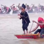 Boat Kid Aura Farming in Pacu Jalur Festival